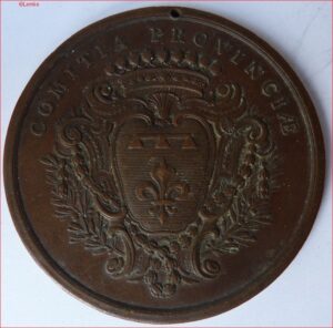 Medal Louis XV, Fermier General 1747