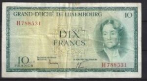 10 Francs  P48-a  1954  ZFr