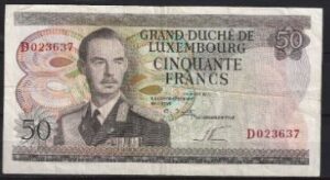 50 Francs  P55-b  1972  ZFr