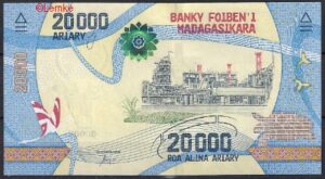 20.000 Ariary 2017  P 104  UNC