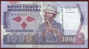 1.000 Francs 1993 P 72-b PR/XF