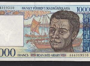 1000 francs 1994  P 76-a  UNC