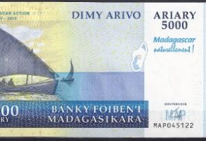 5.000 Ariary 2012  P 94  UNC