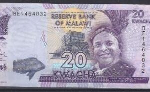 20 Kwacha 2016  P 63-c  UNC
