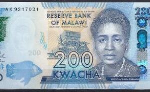 200 Kwacha 2016  P 60-c  UNC