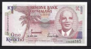 1 Kwacha 1992  P 23-b  UNC