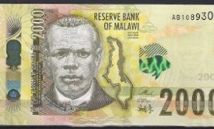 2.000 Kwacha 2016  P 66-b  UNC