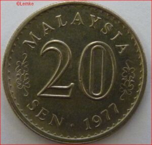 MALAY05.3-1977UNC