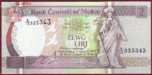 2 liri  P45-B  1994  UNC