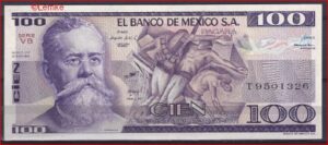 100 Pesos 25-3-1982  P 70-a  UNC