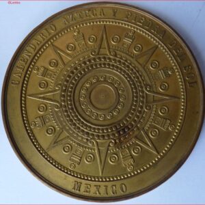 Medal Aztec Calender Mexico 1960-1970