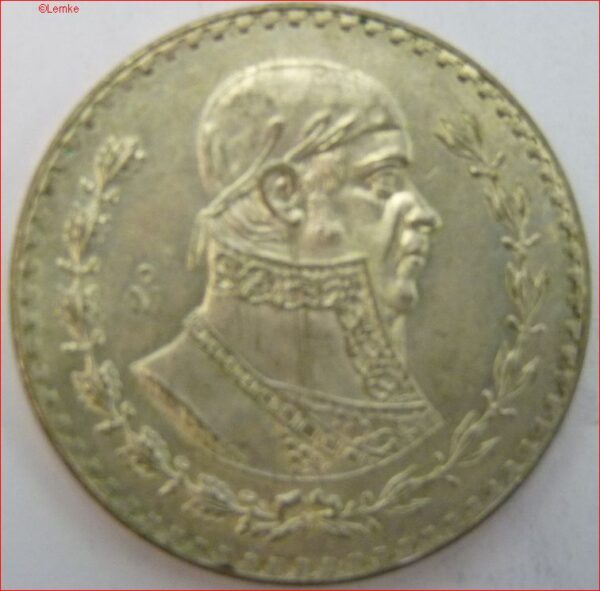 Mexico KM 459-1958 achter