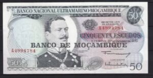 50 Escudos 27-10-1970  P 116  UNC