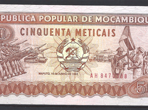 50 Meticais 16-6-1983  P 129-a  UNC