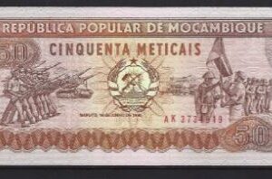 50 Meticais 16-6-1986  P 129-b  UNC