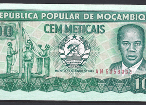 100 Meticais 16-6-1983  P 130-a1  UNC