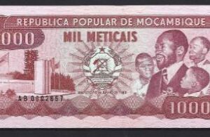 1000 Meticais 16-6-1983  P 132-a  UNC