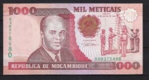 1.000 Meticais 16-6-1991 P 135 UNC