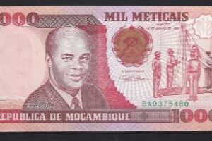 1.000 Meticais 16-6-1991  P 135  UNC