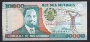 10.000 Meticais 116-6-991 P 137 UNC