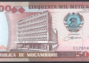50.000 Meticais 16-6-1993 P 138 UNC