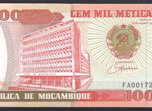 200.000 Meticais 16-6-1993  P 139  UNC
