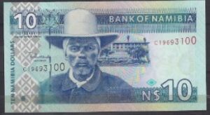 10 Namibia Dollars 2001  P 4-c  UNC