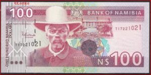 100 Namibia Dollars 2003  P 9A  UNC