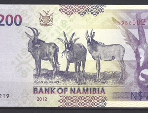 200 Namibia Dollars 2012  P 15-a  UNC