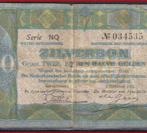 2 1/2 Gulden 1927 12-7 ZFR
