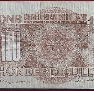 100 gulden 1947   120-1  ZFR/PR