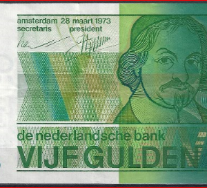 5 gulden 1973   24-1   PR/XF-
