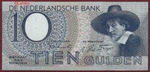 10 gulden 1943 43-1 UNC