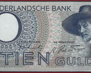 10 gulden 1943   43-1  UNC