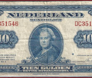 10 gulden 1943  44-1  ZFR
