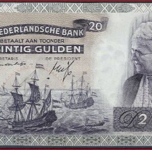20 gulden 1941   58-1  UNC