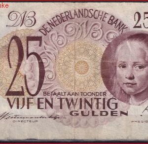 25 gulden 1945   80-1b  FR