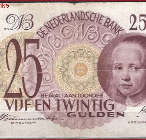 25 gulden 1945   80-1b  ZFR