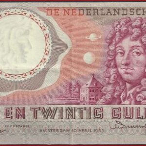 25 gulden 1955 83-1a PR/XF-