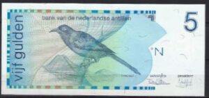 5 gulden P22-a 1986 UNC