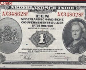 1 roepiah  P111-a  1943 PT