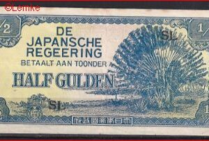 1/2 gulden  P122-b  1942  AUNC