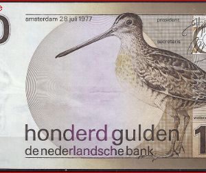 100 gulden  P123-1  1977  UNC