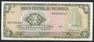 2 cordoba 1972  P 121-a  UNC