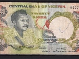 20 Naira 1977-84  P 18-c  FR
