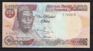 100 Naira 2004 P 28-d UNC