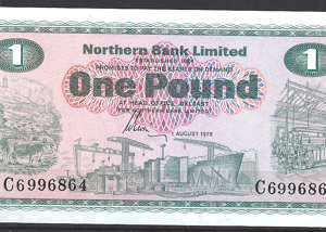 1 pound  P187-c  1978  UNC