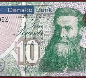 10 pound  P212  2013  UNC