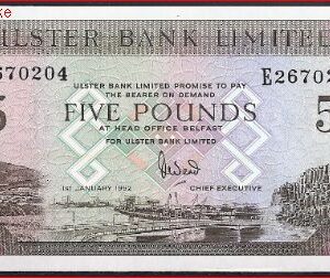 5 pound  P331-b1  1992  UNC