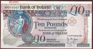 10 pound   P75-c  2000  UNC